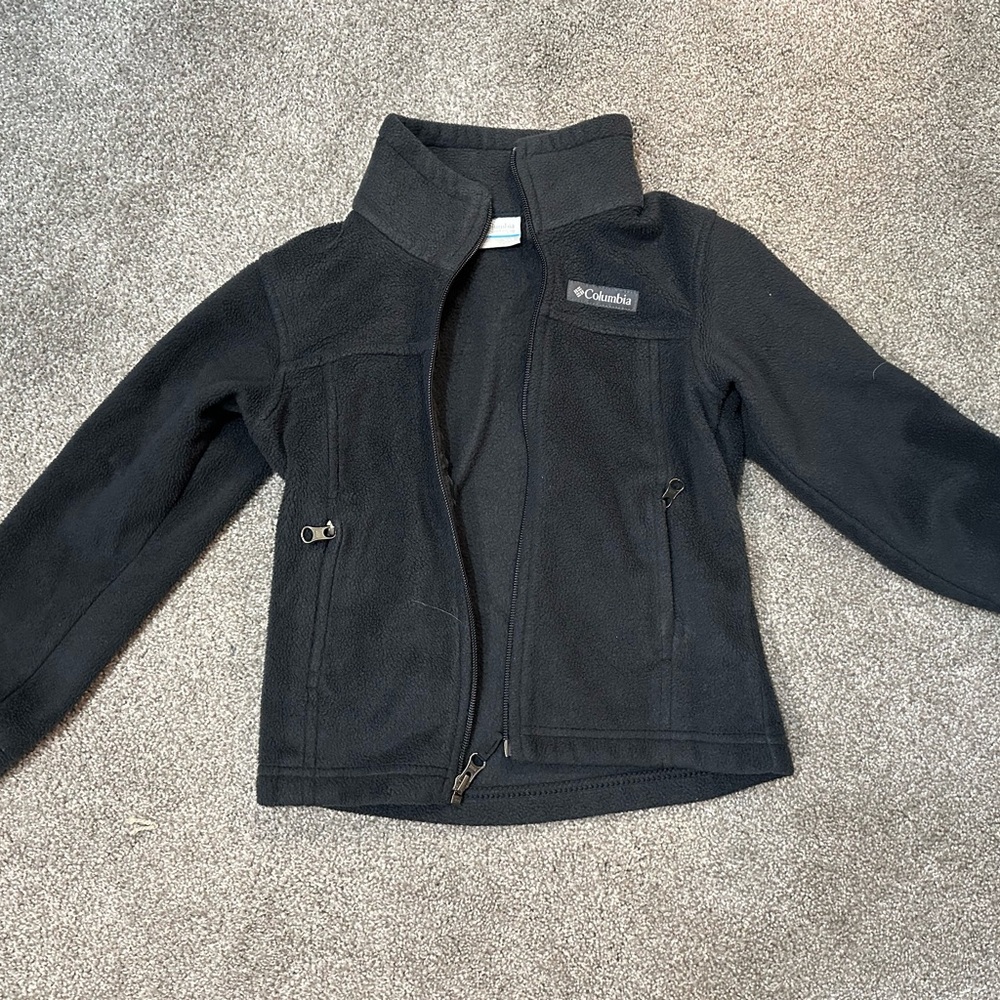 Columbia Kids Charcoal Fleece Jacket